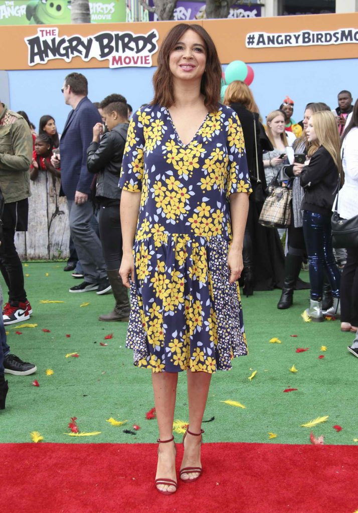 Maya Rudolph at the Angry Birds Premiere in Westwood 05/07/2016-1