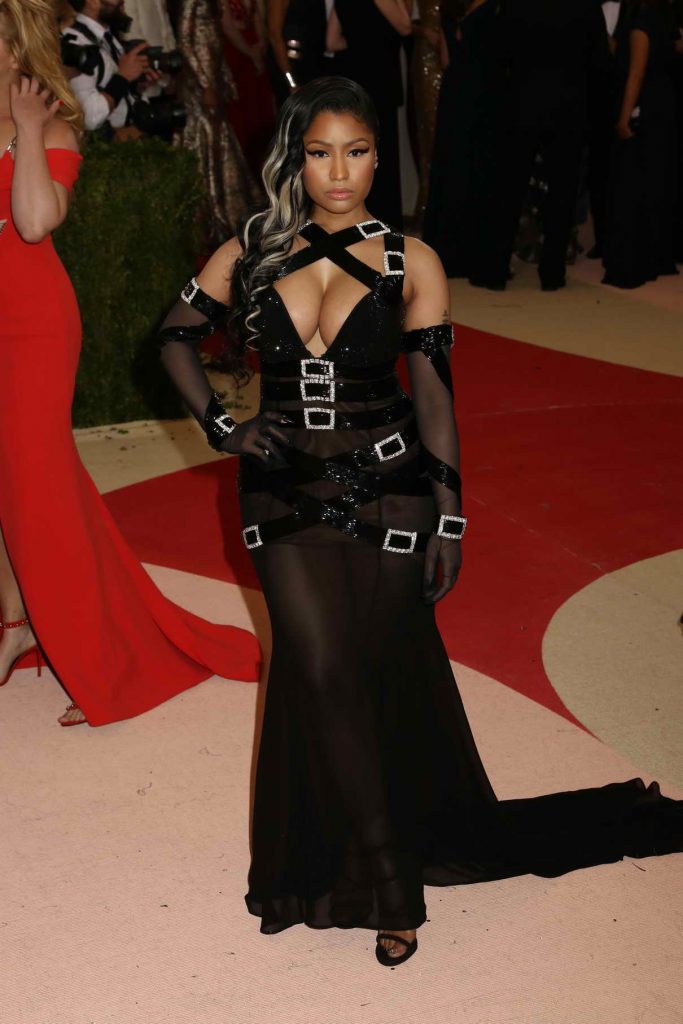 Nicki Minaj at the Costume Institute Gala in New York 05/02/2016-1