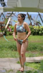 America Ferrera in Bikini at the Beach in Hawaii 06/23/2016