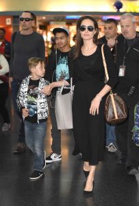 Angelina Jolie Arrives at a LAX Airport in LA 06/17/2016-4