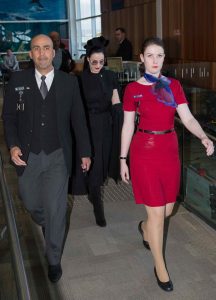 Dita Von Teese at the Adelaide Airport in Australia 06/24/2016-5