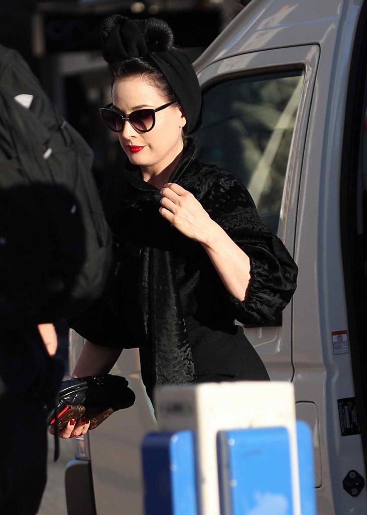 Dita Von Teese Was Seen in Perth, Western Australia 06/18/2016-2