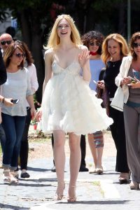 Elle Fanning at The Neon Demon Photocall in Rome 06/06/2016-5