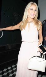 Gretchen Rossi Was Seen With a Companion at Craig’s Restaurant in West Hollywood 06/17/2016