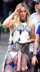 Hilary Duff on the Set of Younger in New York 06/16/2016-5