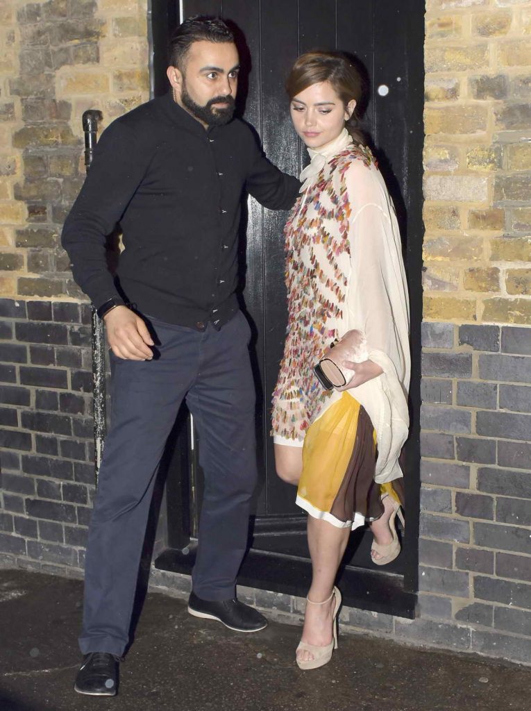 Jenna-Louise Coleman at Chiltern Firehouse in London 06/08/2016-1