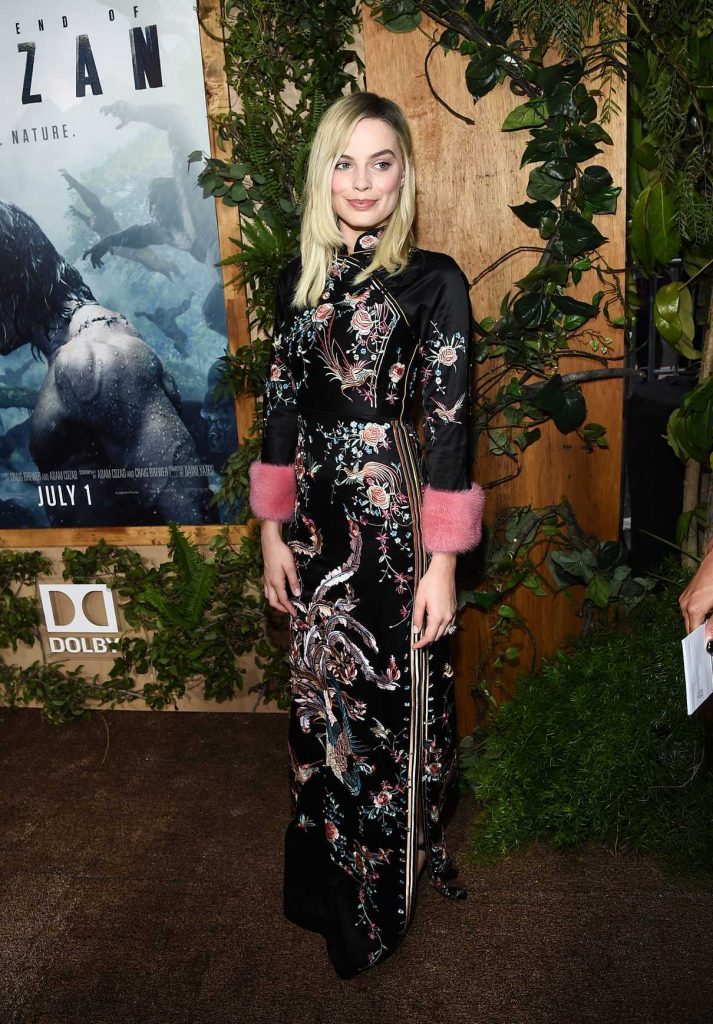 Margot Robbie at The Legend of Tarzan Premiere at The Dolby Theatre in Hollywood 06/27/2016-1