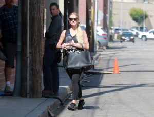 Ashlee Simpson Visits a Gym in Studio City 07/18/2016-4