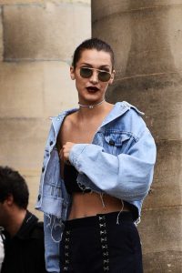 Bella Hadid Leaves the Versace Fashion Show in Paris 07/03/2016-5