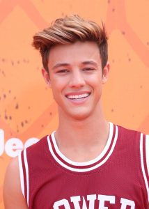 Cameron Dallas at the Nickelodeon's Kids' Choice Sports Awards in Westwood 07/14/2016-4