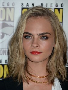 Cara Delevingne at the Valerian and the City of a Thousand Planets Press Line at Comic-Con International in San Diego 07/21/2016-5