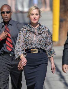 Christina Applegate Arrives at Jimmy Kimmel Live in LA 07/18/2016-4