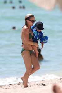 Christina Ricci in a Bikini at the Beach in Miami 07/09/2016-2