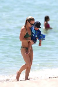 Christina Ricci in a Bikini at the Beach in Miami 07/09/2016-3