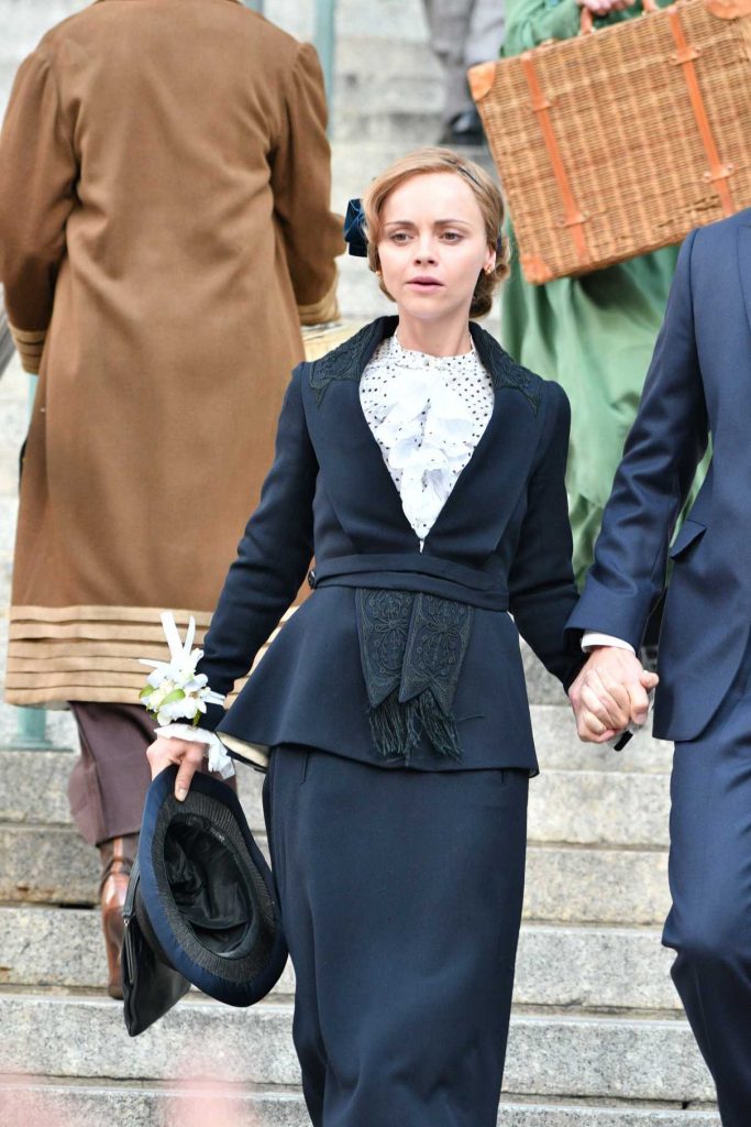 Christina Ricci on the Set of Z: The Beginning of Everything in Manhattan 07/23/2016-1