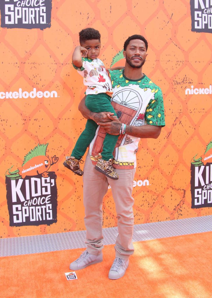 Derrick Rose at the Nickelodeon's Kids' Choice Sports Awards in Westwood 07/14/2016-1