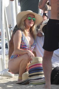 Ellie Goulding in Bikini at the Beach in Miami 07/21/2016-5