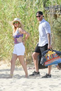 Ellie Goulding in Bikini at the Beach in Miami 07/21/2016-9