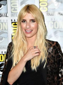 Emma Roberts at the Scream Queens Press Line at Comic-Con International in San Diego 07/22/2016-4