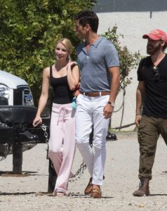 Emma Roberts on the Set of Scream Queens in Los Angeles 07/27/2016-5