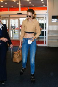 Gigi Hadid Arrives at JFK Airport in New York City 07/26/2016-3