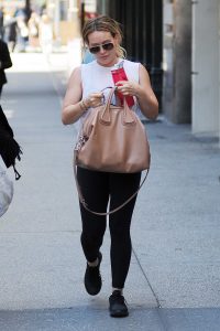 Hilary Duff Goes to the Gym in Manhattan 07/19/2016-2