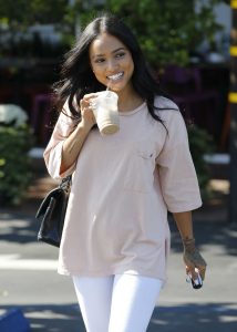 Karrueche Tran Leaves Fred Segal Cafe in Los Angeles 07/06/2016-2