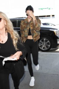 Kendall Jenner at LAX Airport in LA 07/19/2016-2