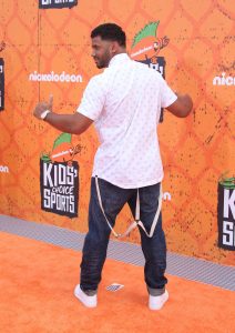 Russell Wilson at the Nickelodeon's Kids' Choice Sports Awards in Westwood 07/14/2016-3