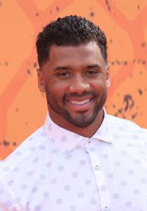 Russell Wilson at the Nickelodeon's Kids' Choice Sports Awards in Westwood 07/14/2016-5