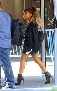 Ariana Grande Walks Into Madison Square Garden in New York City 08/26/2016-2