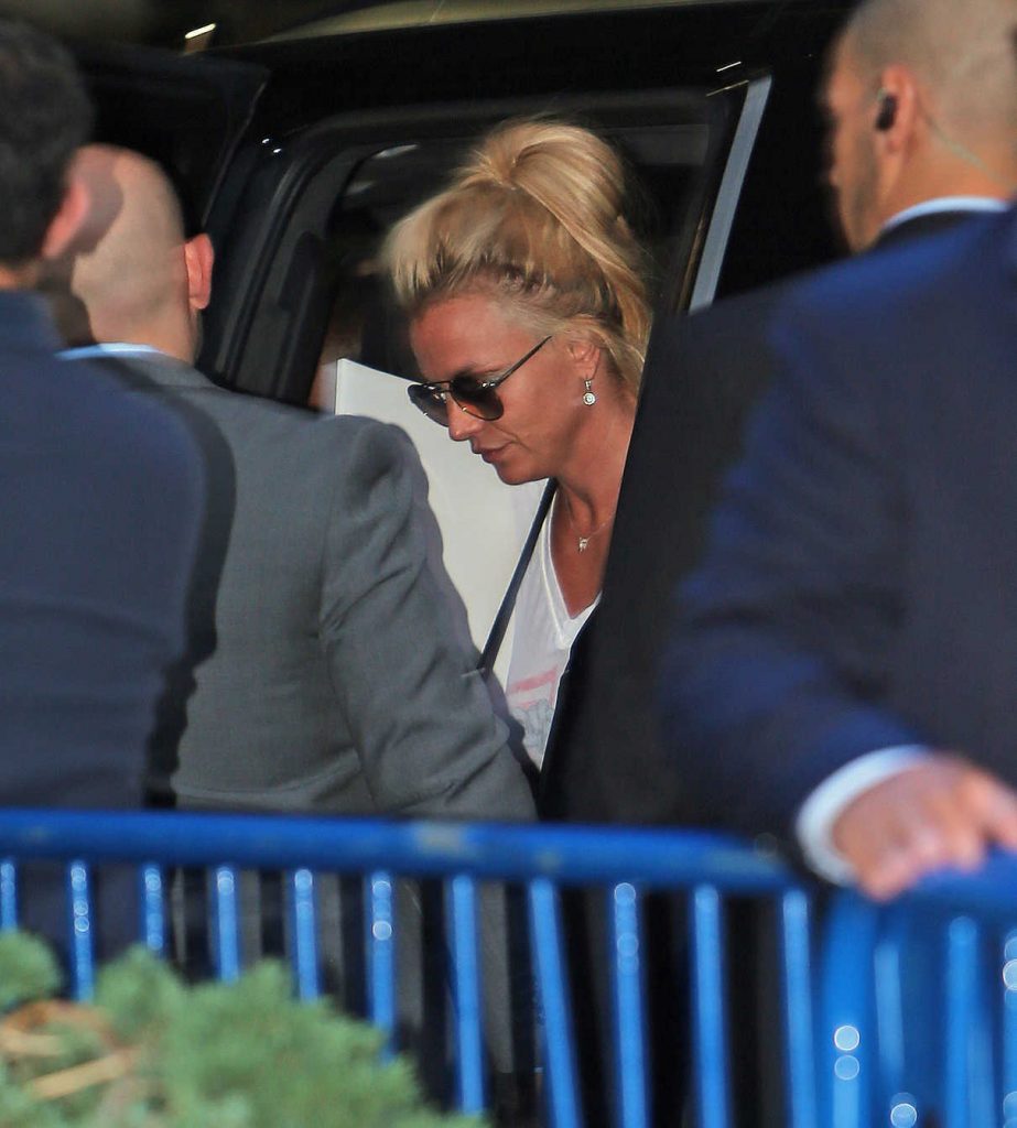 Britney Spears Arrives to MSG in New York 08/26/2016-1