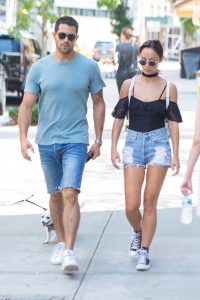 Cara Santana and Jesse Metcalfe Walking Their Dogs in SoHo in New York City 08/07/2016-2