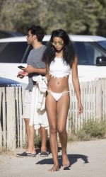 Chanel Iman in Bikini in Ibiza 08/07/2016