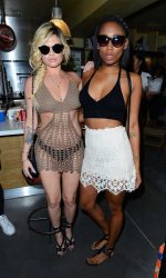 Chanel West Coast at the Good Brother Clothing Launch Pool Party in Hollywood 08/20/2016