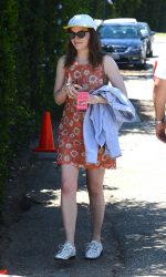 Gillian Jacobs Arrives to the In Style Gifting Suite in Brentwood, California 08/14/2016