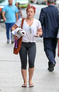 Hilary Duff Leaves the Gym in Soho, New York 08/18/2016-3