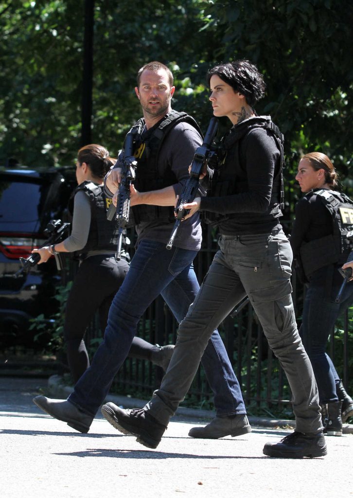 Jaimie Alexander on the Set of Blindspot in New York City 08/23/2016-4 ...