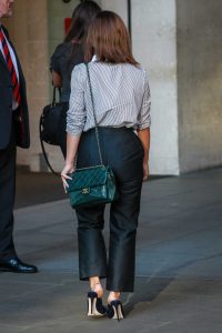 Jenna Coleman at BBC Broadcasting House in London 08/31/2016-5