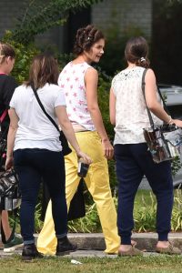 Katie Holmes on the Set of Coup D'etat in Georgia 08/03/2016-2