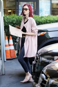 Lily Collins at Earthbar in West Hollywood 08/05/2016-2