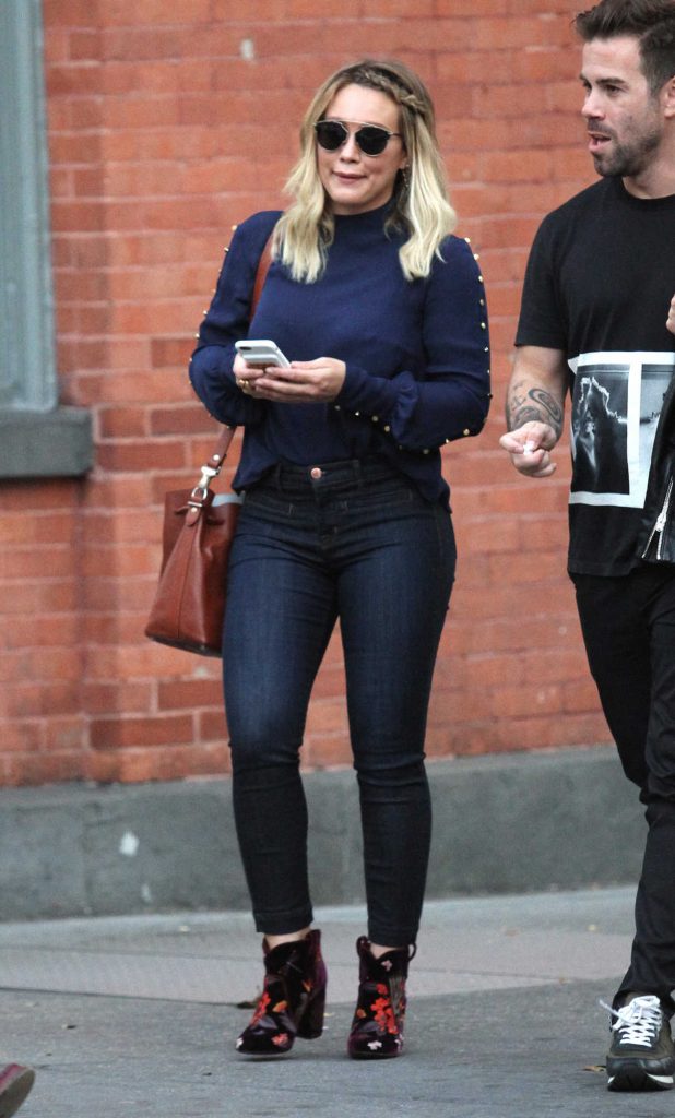Hilary Duff Out in New York City 09/13/2016-1
