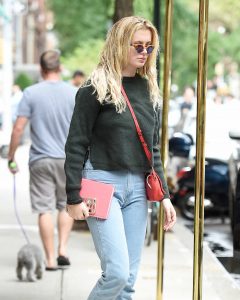 Ireland Baldwin Wearing a Blue Jeans in New York City 09/06/2016-4