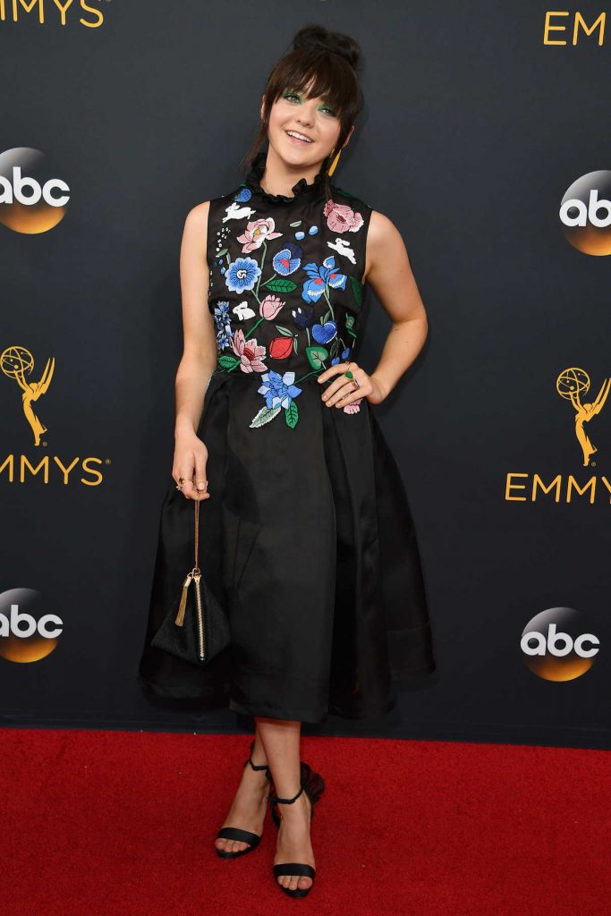 Maisie Williams at the 68th Emmy Awards in Los Angeles 09/18/2016-1