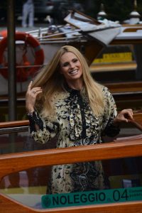 Michelle Hunziker Arrives at the 73rd Venice Film Festival 09/05/2016-2