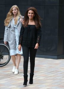 Michelle Keegan Arrives at The Our Girl Premiere In Manchester 09/05/2016-2