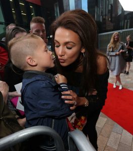 Michelle Keegan Arrives at The Our Girl Premiere In Manchester 09/05/2016-4