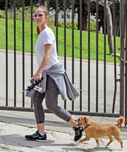 Minka Kelly Walks Her Dog in Hollywood 09/12/2016-2