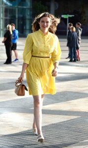 Sophie Ellis Bextor at the BBC Breakfast Studios in Manchester 09/01/2016-3