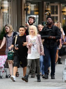 Taryn Manning Films an Upcoming Untitled Project in New York City 08/31/2016-3